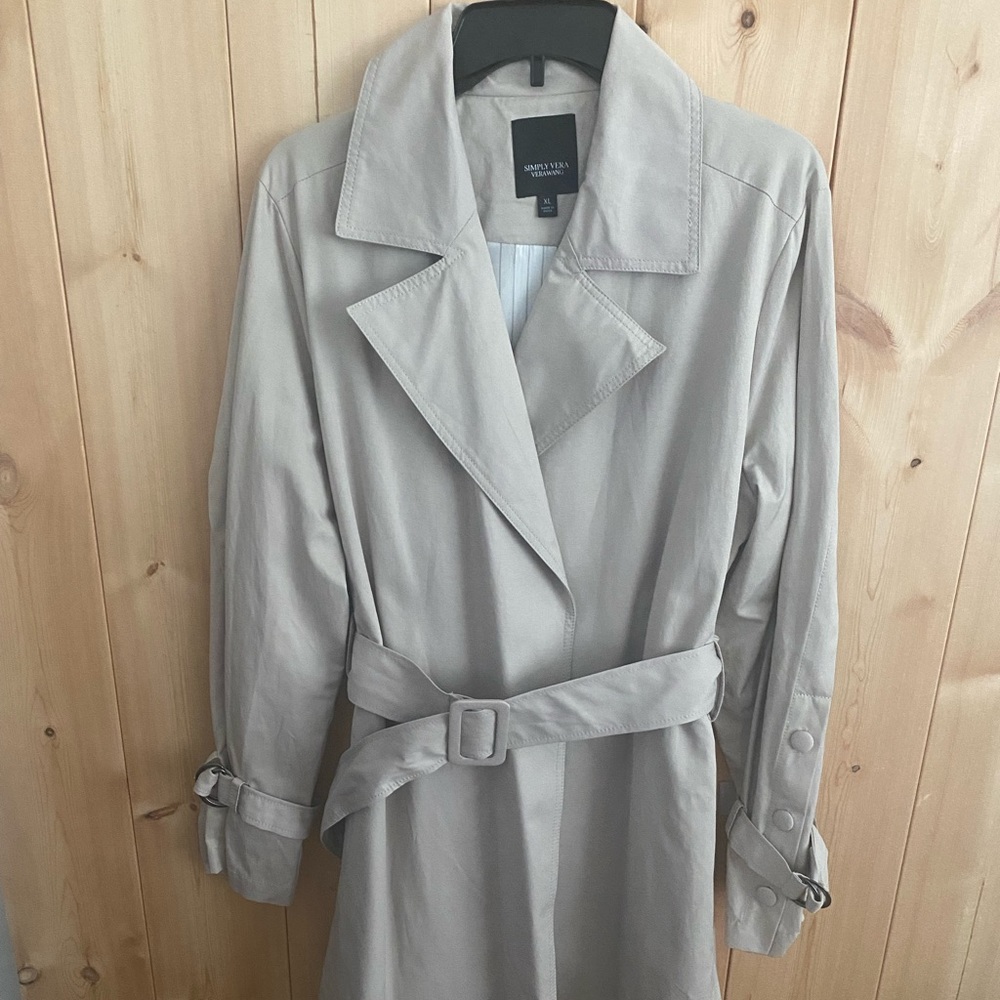 Simply Vera want trench coat XL